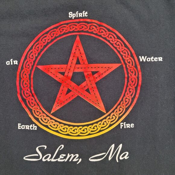 Celtic-Knot Shirt Medium 19x25 Black Elements-of-Nature - Picture 3 of 13